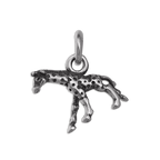 Small Sterling Silver Giraffe Charm