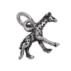 Small Sterling Silver Giraffe Charm