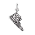 Sterling Silver 3D Trainer Charm