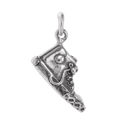 Sterling Silver 3D Trainer Charm