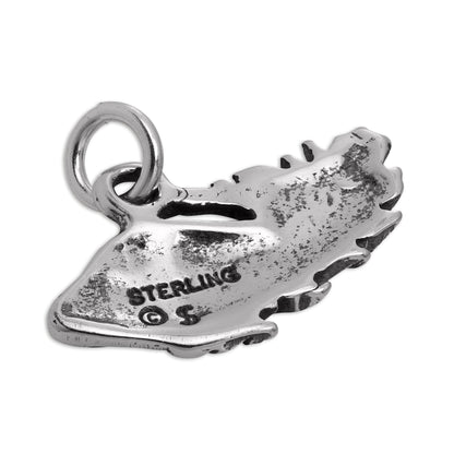 Sterling Silver UFO Landing Charm