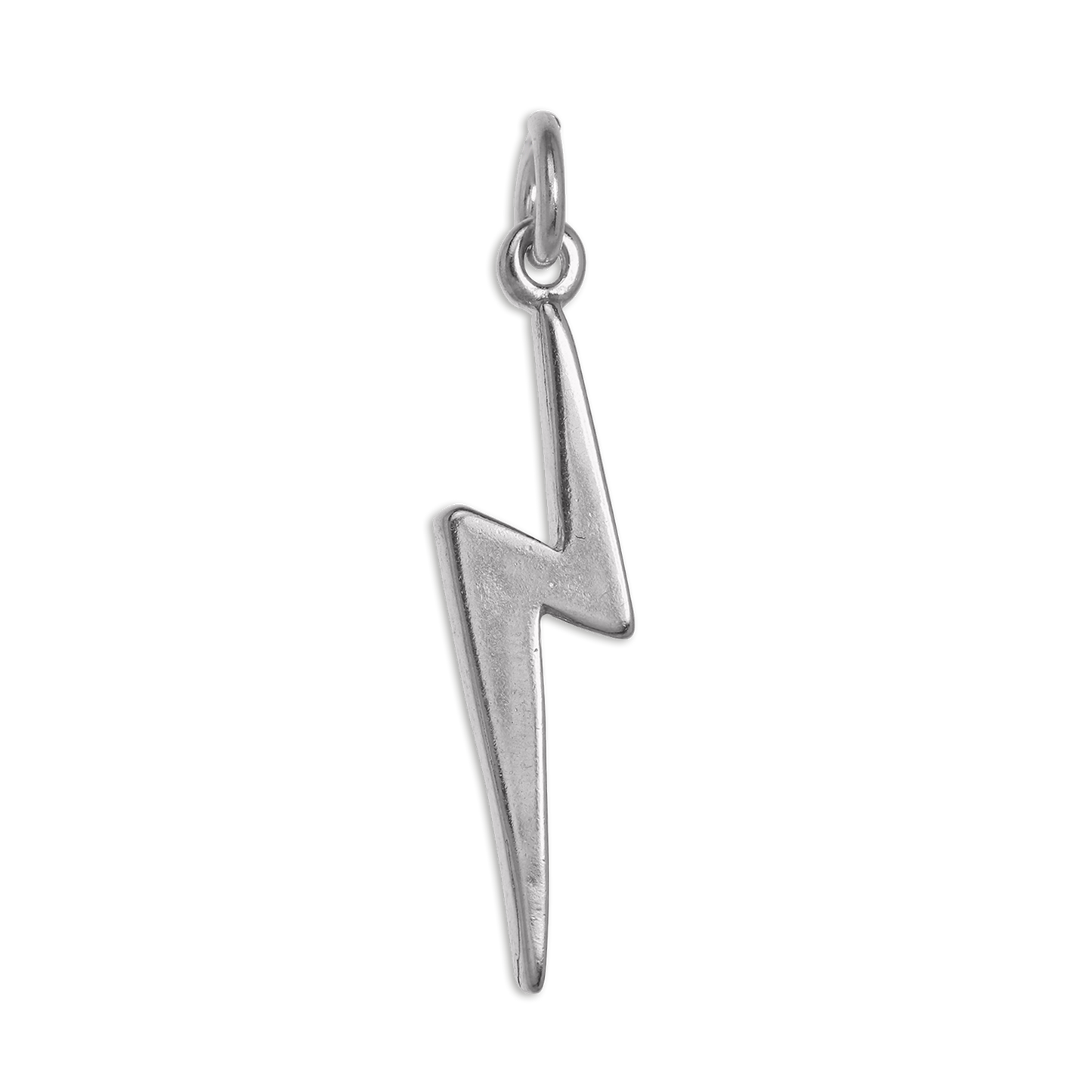 Sterling Silver Lightning Bolt Charm