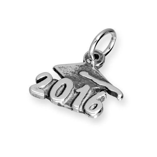 Sterling Silver 2016 Graduation Charm