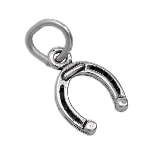Tiny Sterling Silver Horse Shoe Charm