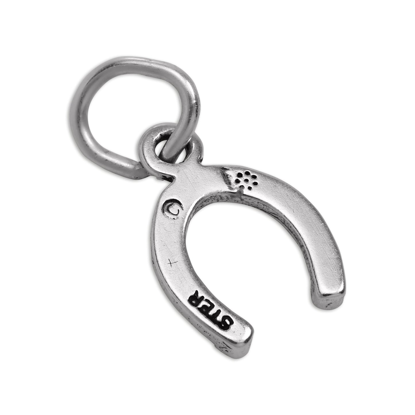 Tiny Sterling Silver Horse Shoe Charm