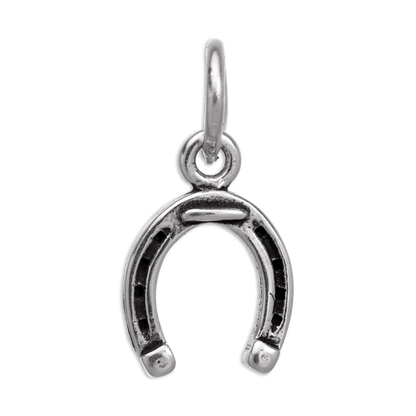 Tiny Sterling Silver Horse Shoe Charm
