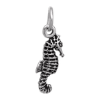 Tiny Sterling Silver Seahorse Charm