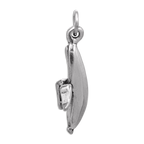 Sterling Silver Peeled Banana Charm
