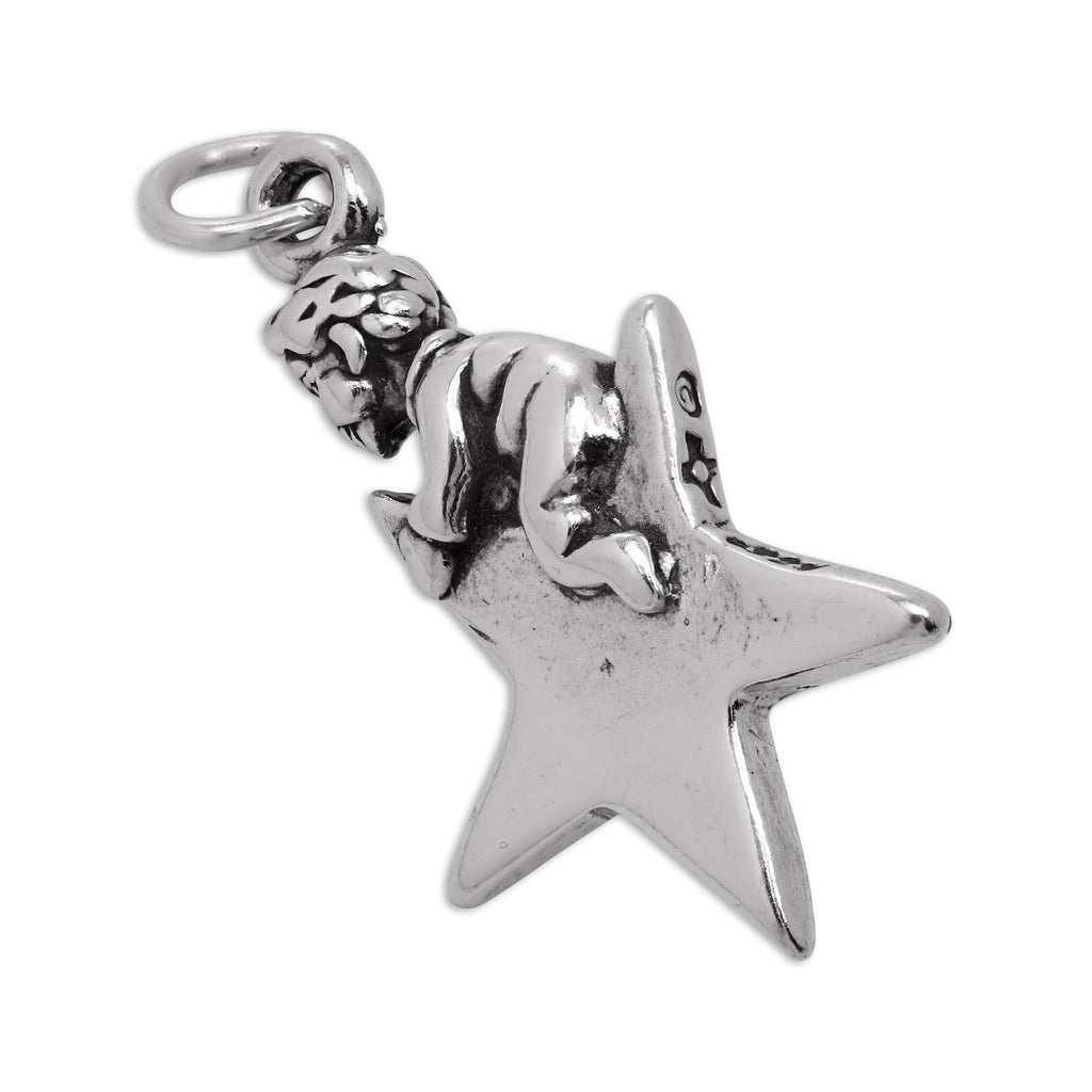 Sterling Silver Twinkle Twinkle Little Star Charm