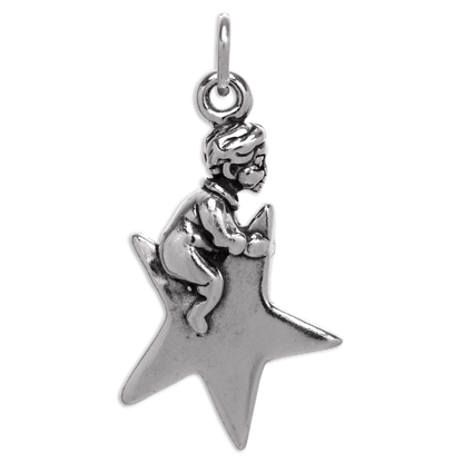 Sterling Silver Twinkle Twinkle Little Star Charm