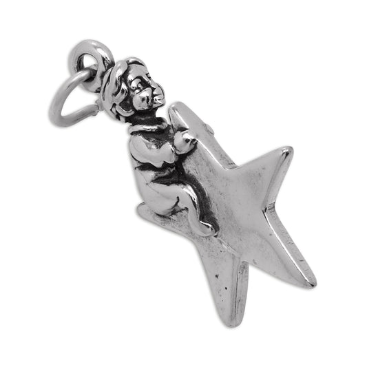 Sterling Silver Twinkle Twinkle Little Star Charm