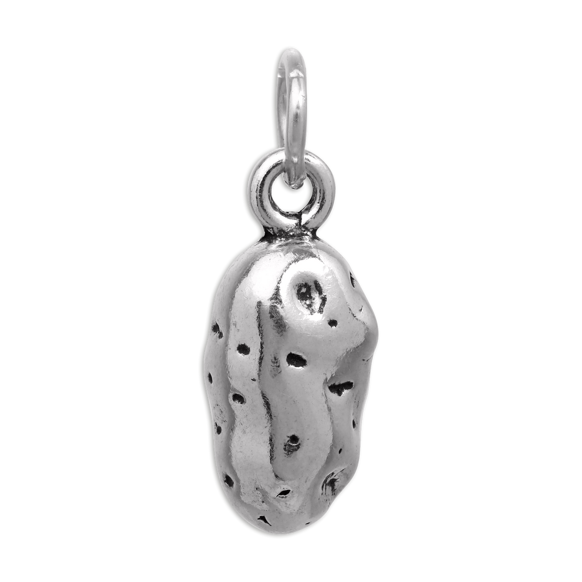 Sterling Silver Potato Charm