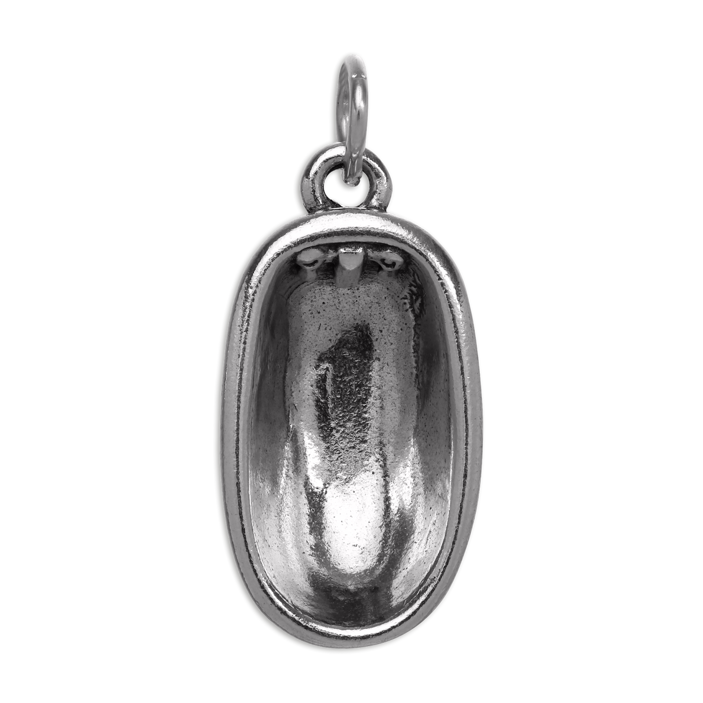 Sterling Silver 3D Bathtub Charm