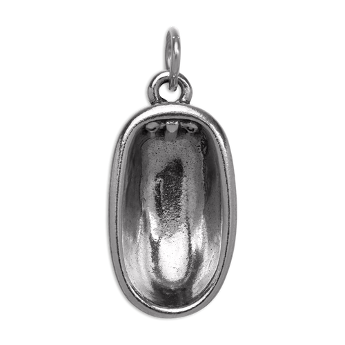 Sterling Silver 3D Bathtub Charm