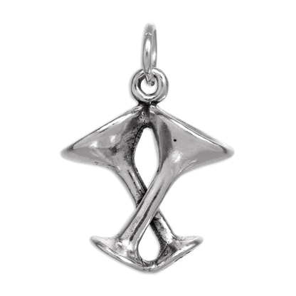 Sterling Silver Cocktail Glasses Charm