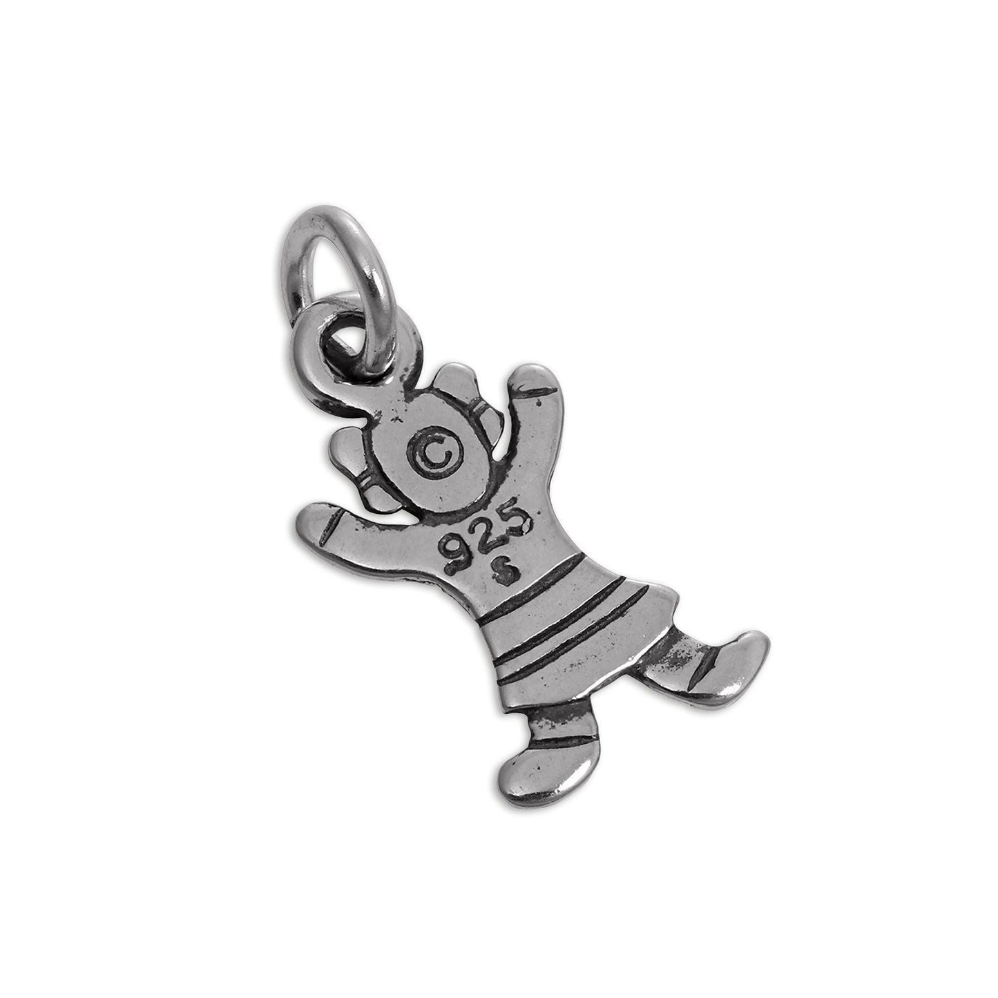 Sterling Silver Gingerbread Girl Charm