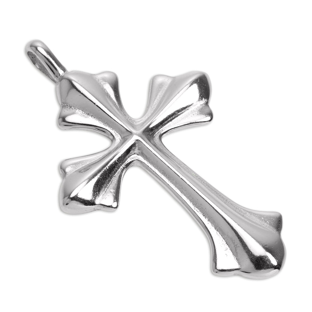 Sterling Silver Large Cross Pendant