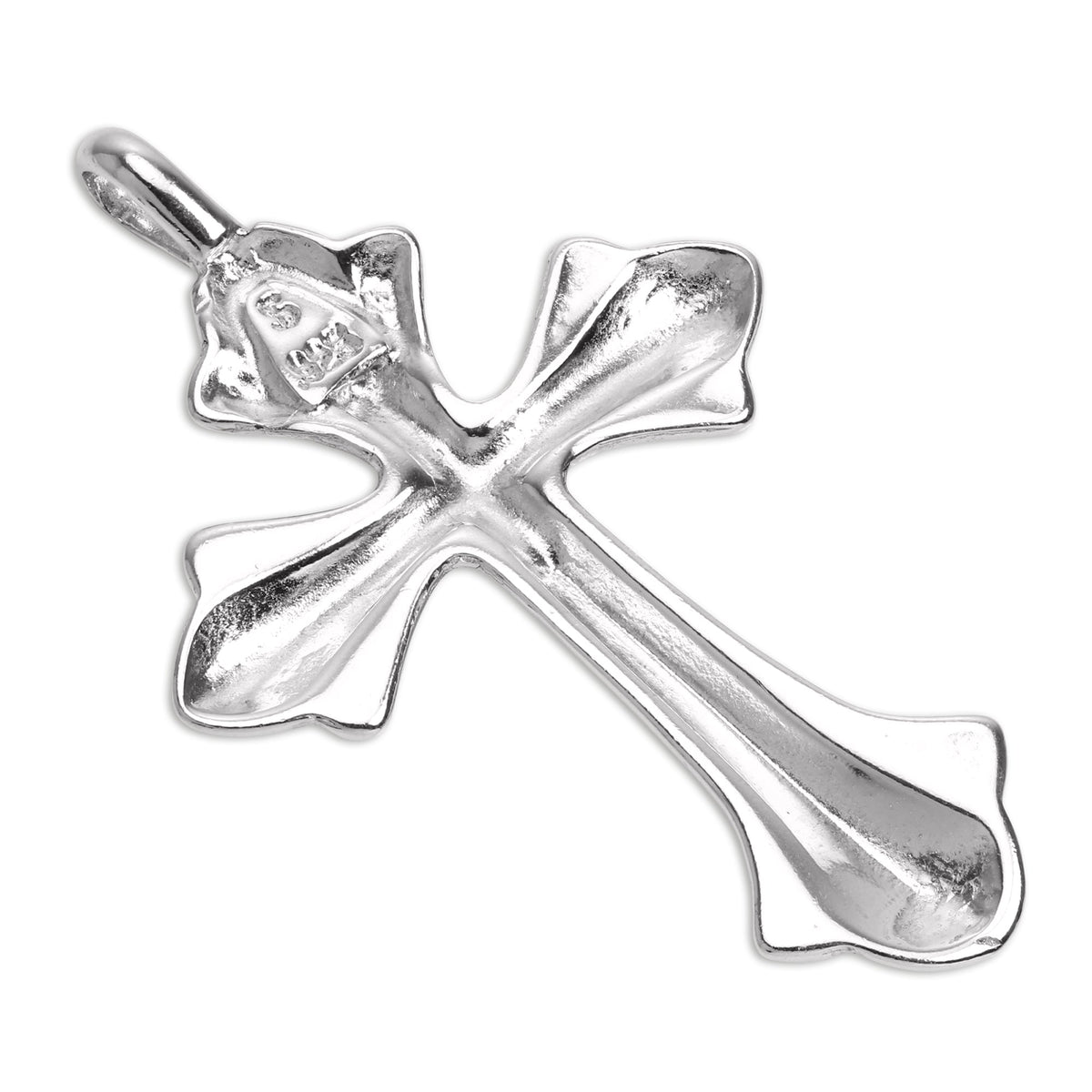 Sterling Silver Large Cross Pendant