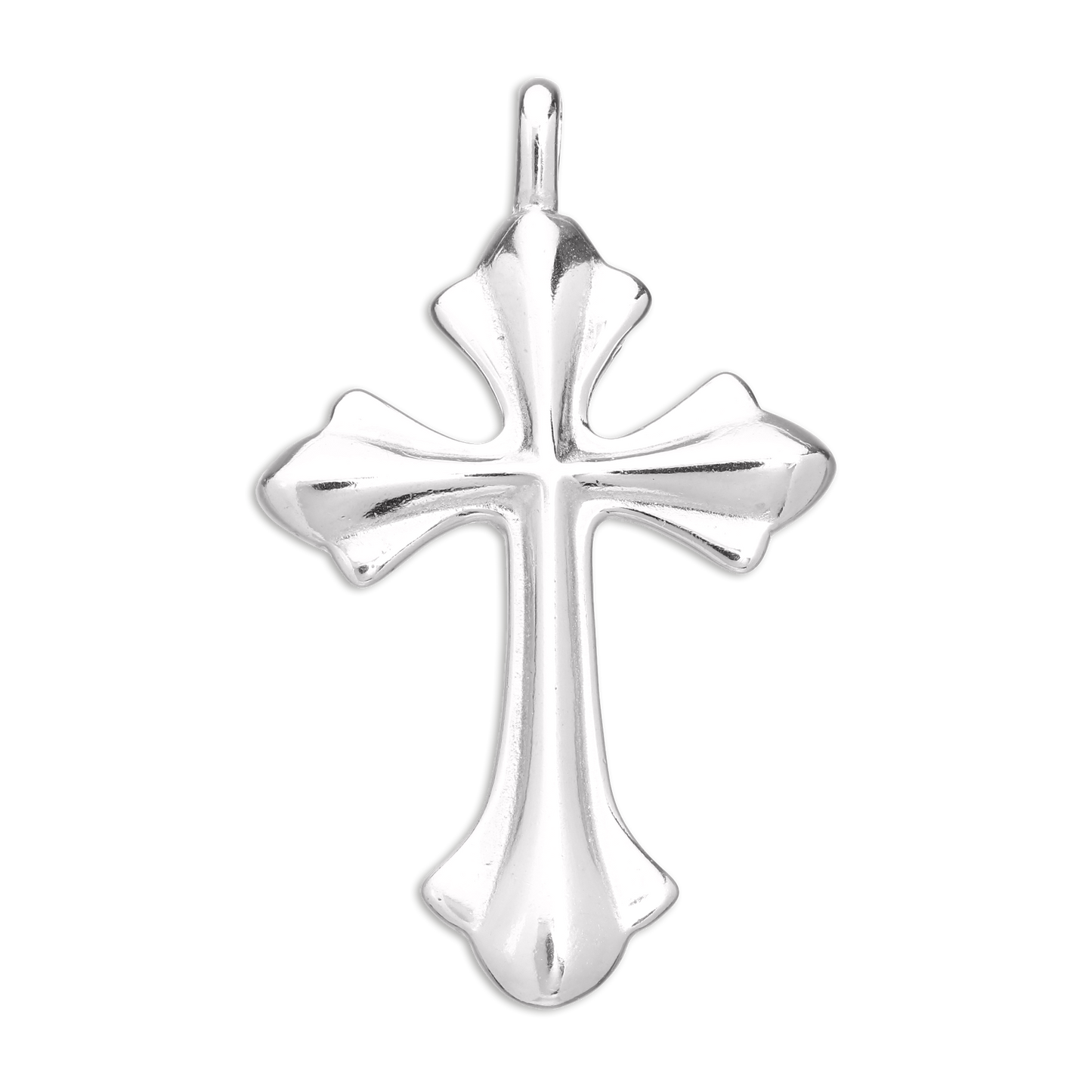 Sterling Silver Large Cross Pendant