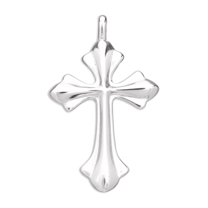 Sterling Silver Large Cross Pendant