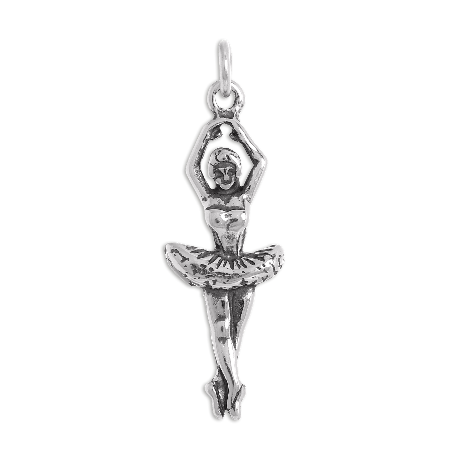 Sterling Silver Ballerina Charm