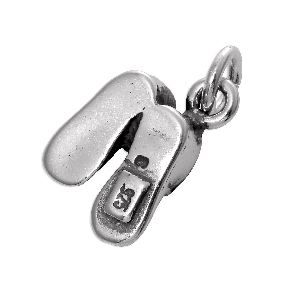 Sterling Silver Baby Shoes Charm