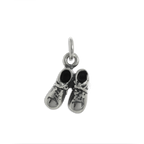 Sterling Silver Baby Shoes Charm