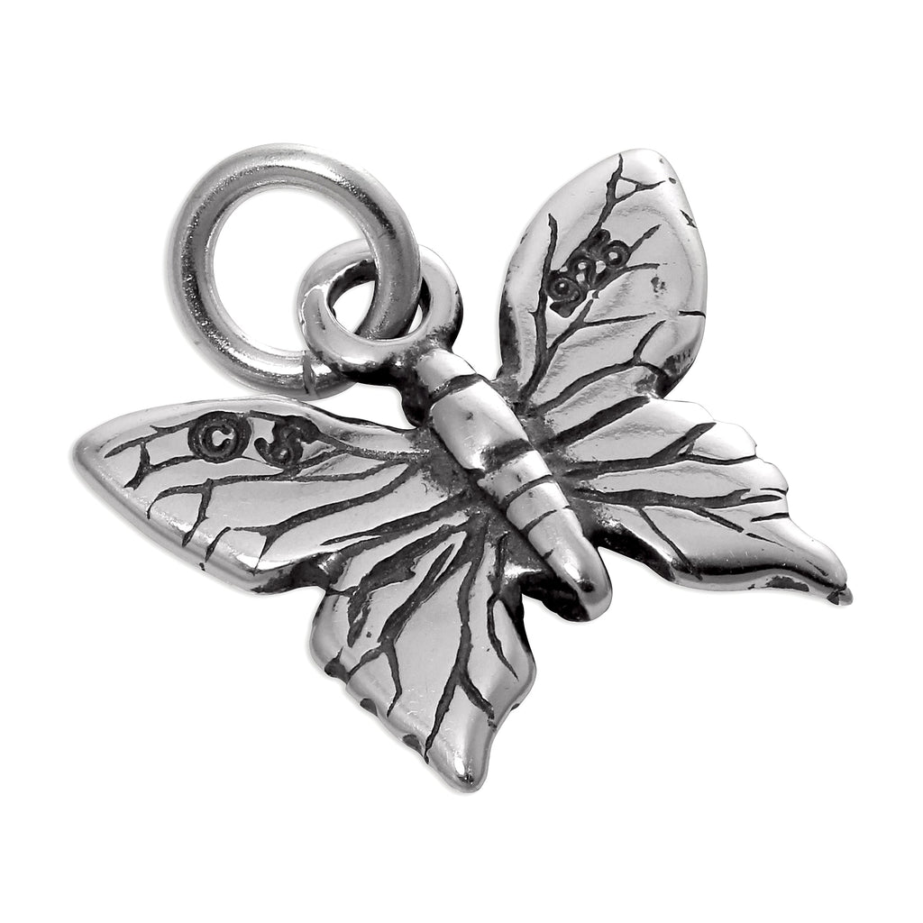 Sterling Silver Butterfly Charm