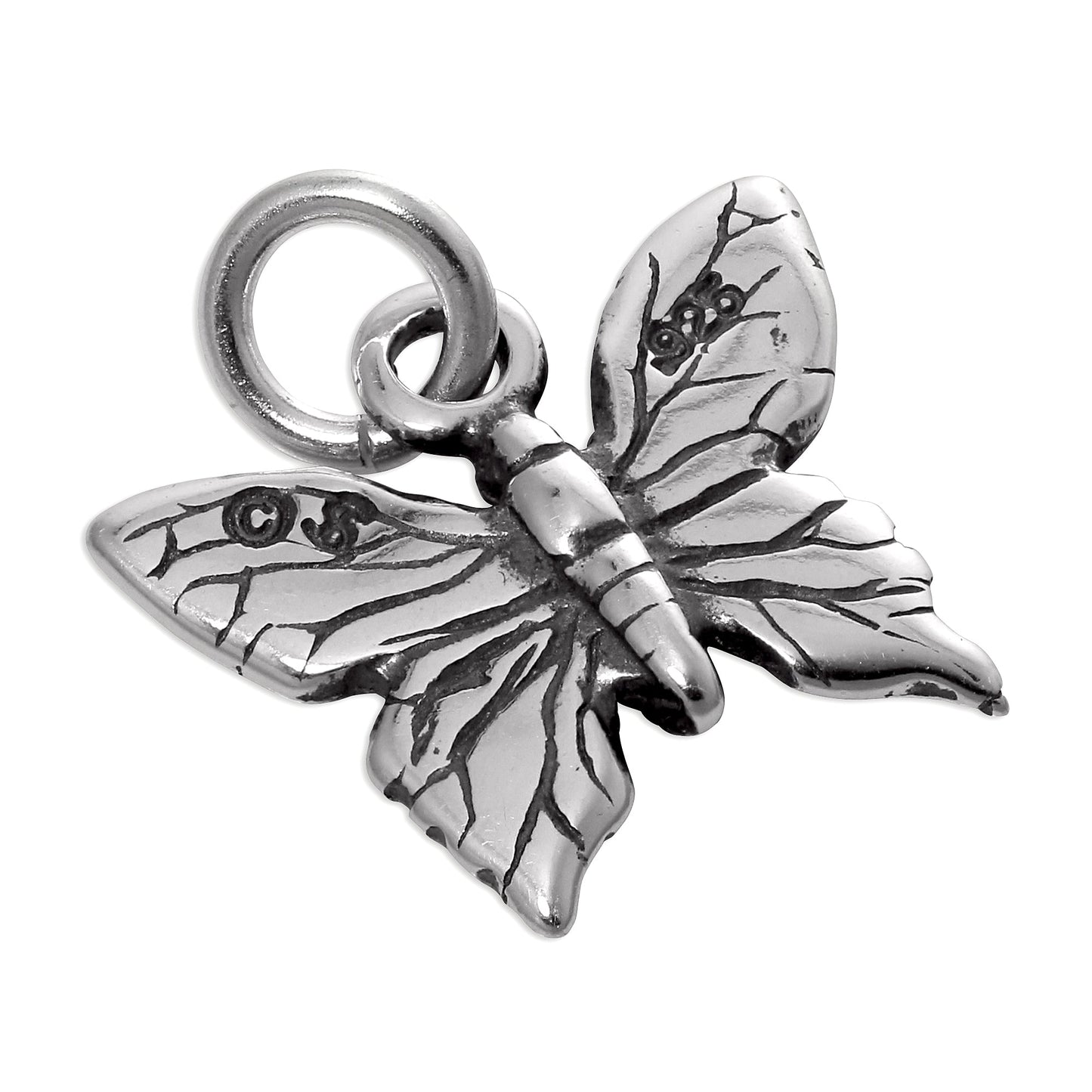 Sterling Silver Butterfly Charm