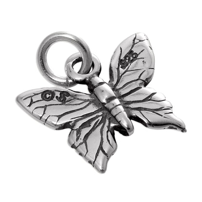 Sterling Silver Butterfly Charm