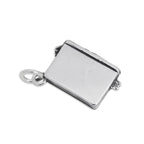 Sterling Silver Book Charm