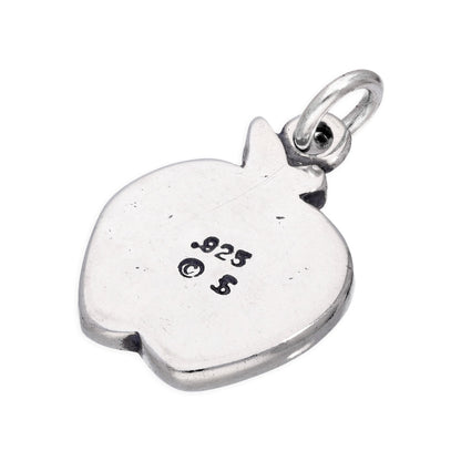Sterling Silver Number 1 Teacher Apple Charm