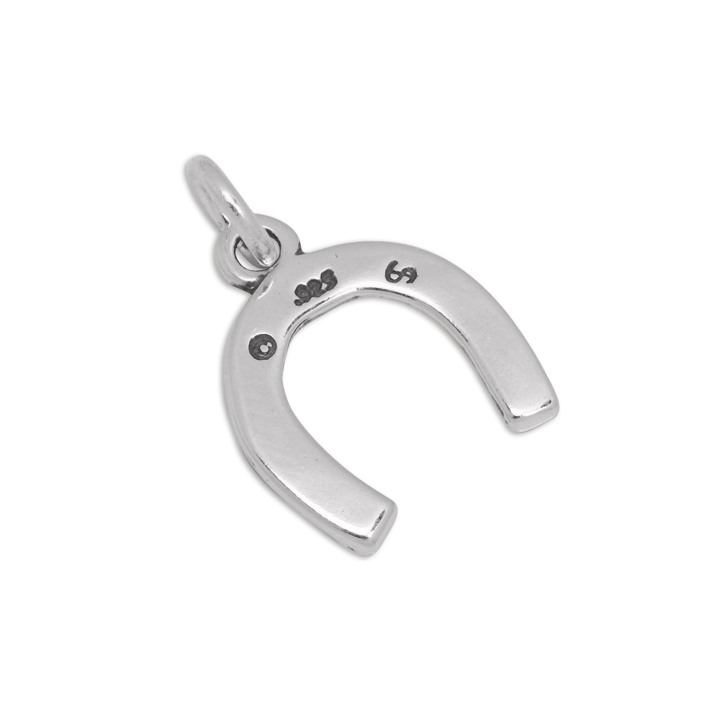 Sterling Silver Horseshoe Charm
