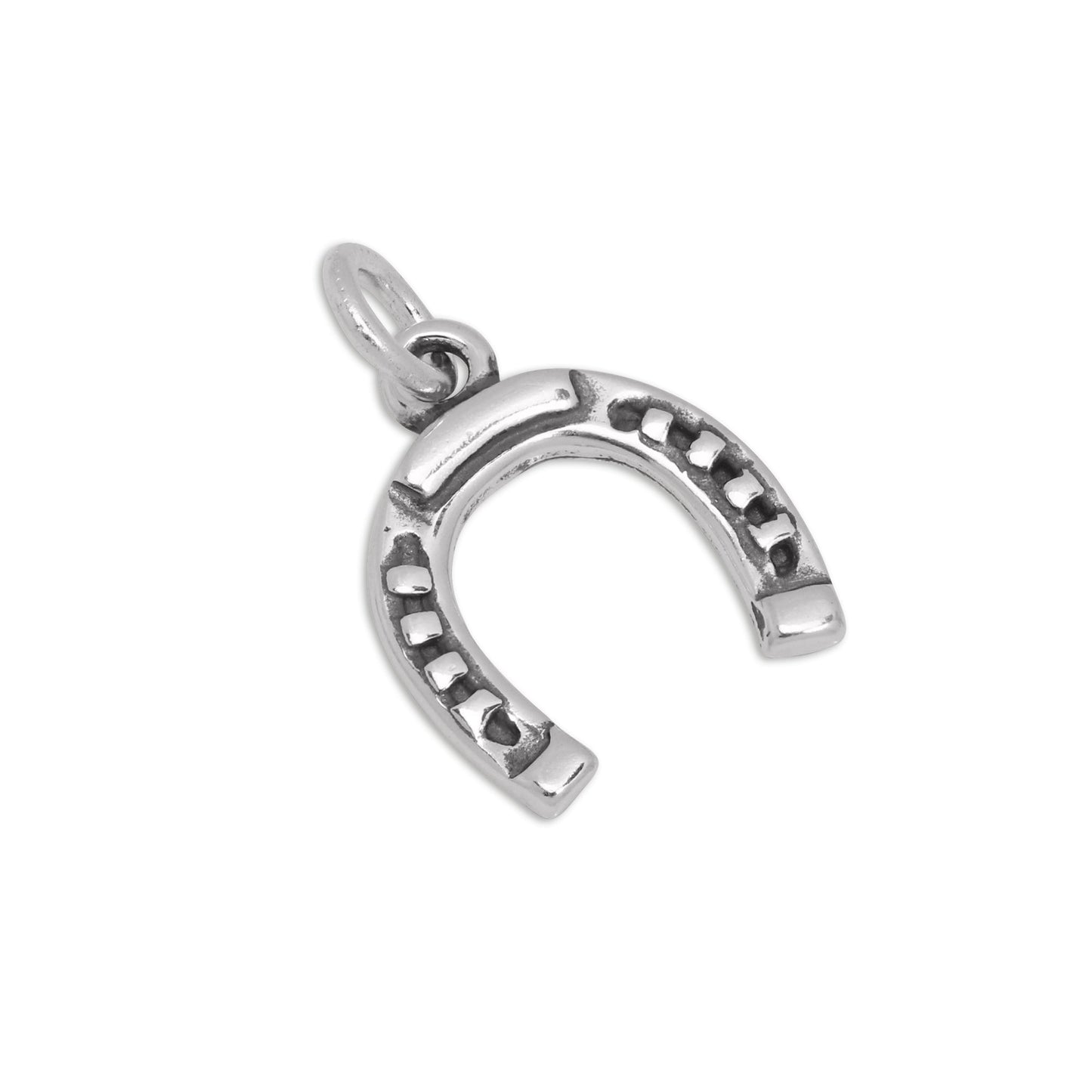 Sterling Silver Horseshoe Charm