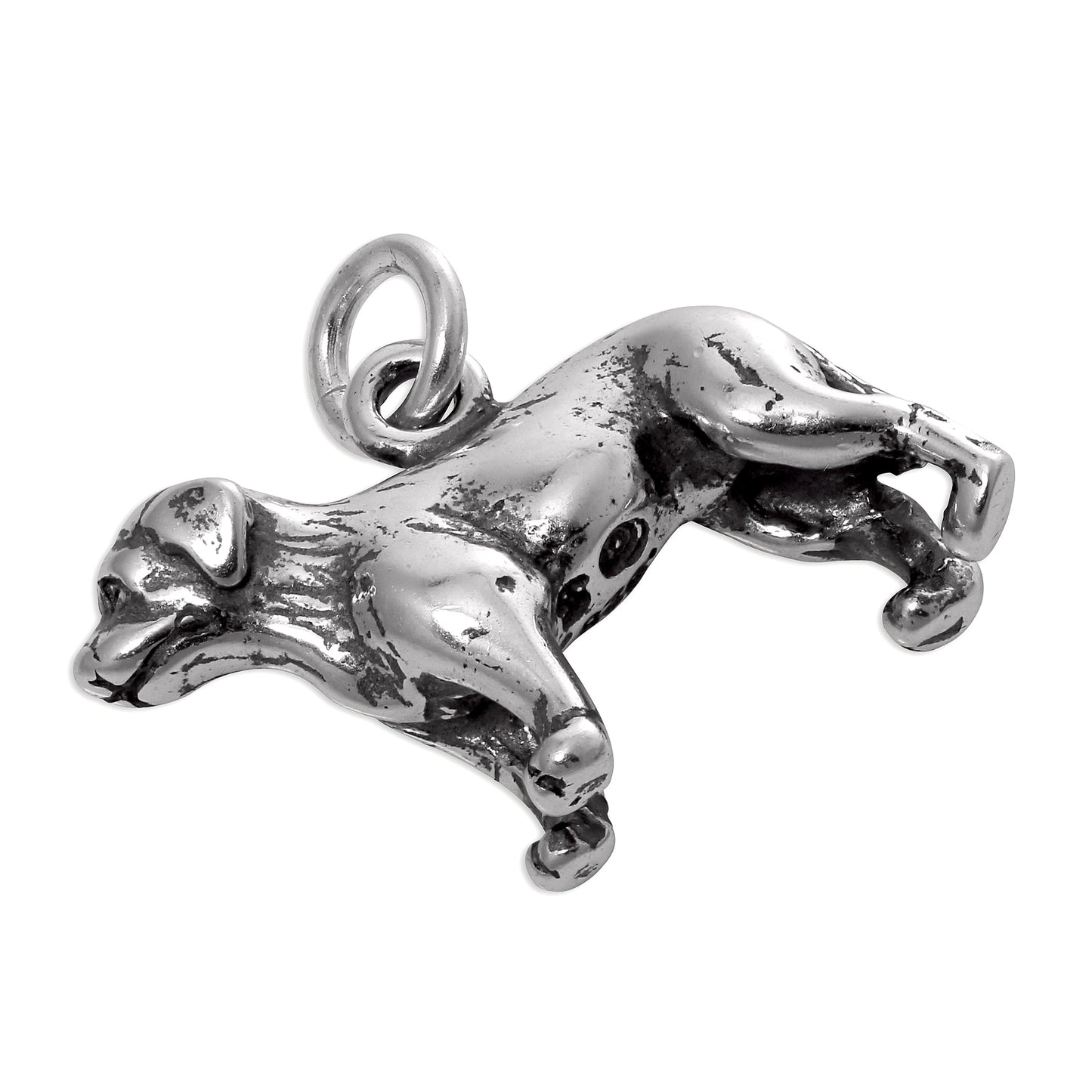 Sterling Silver Labrador Dog Charm