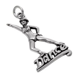Sterling Silver Dancer Charm