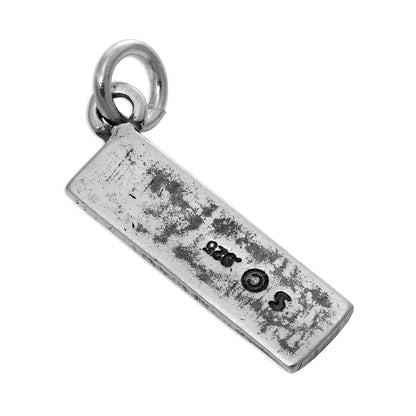 Sterling Silver Ruler Charm