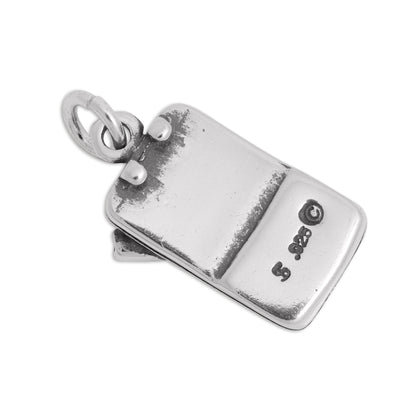 Sterling Silver Paint Roller & Tray Charm