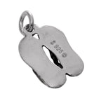 Sterling Silver Pair of Sandals Charms