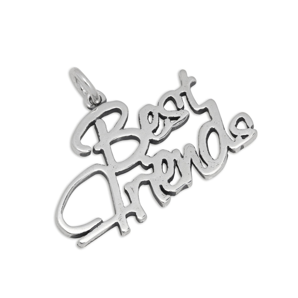 Sterling Silver Best Friends Charm