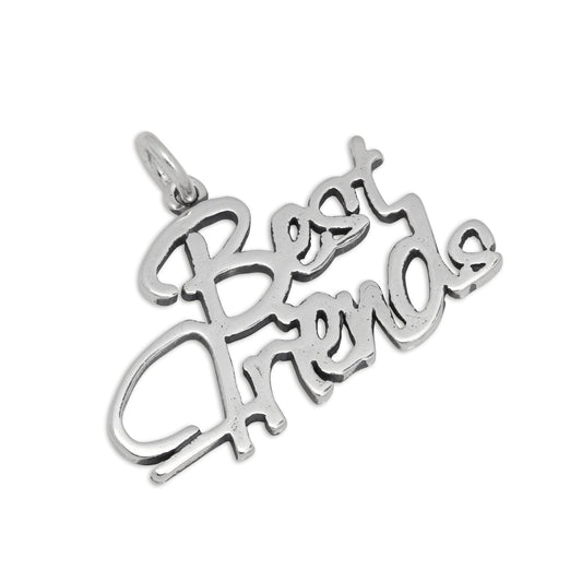 Sterling Silver Best Friends Charm