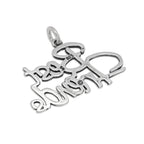 Sterling Silver Best Friends Charm