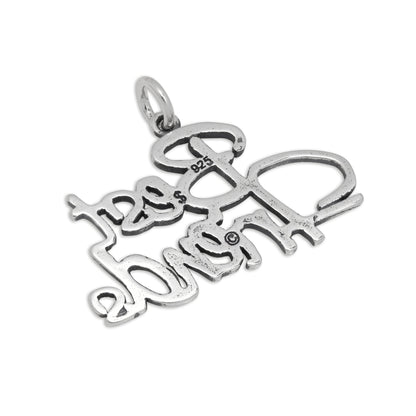 Sterling Silver Best Friends Charm
