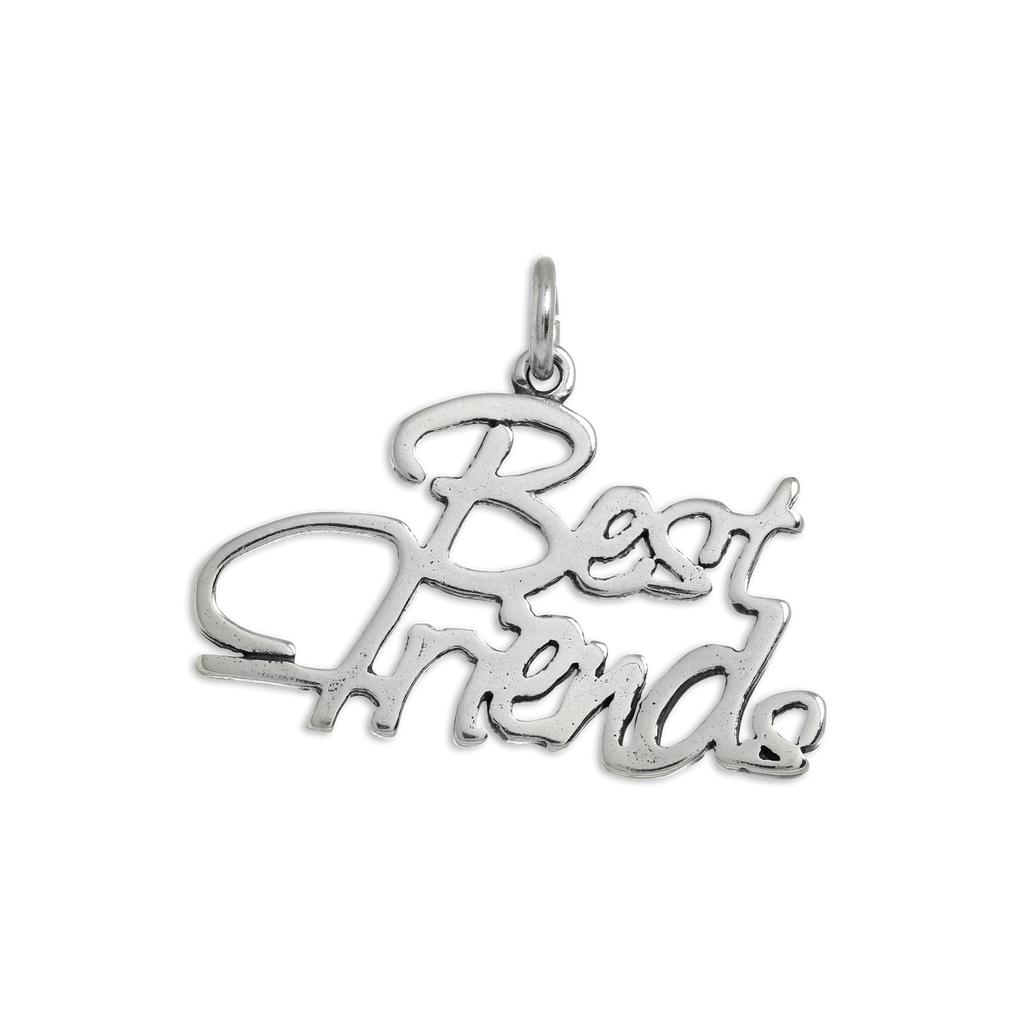 Sterling Silver Best Friends Charm