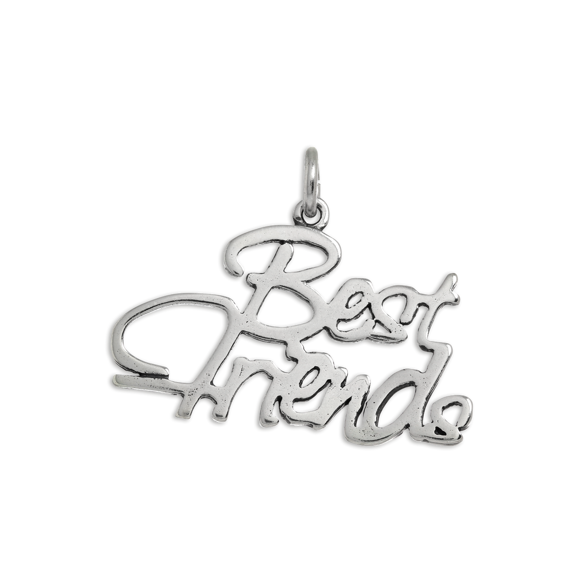 Sterling Silver Best Friends Charm