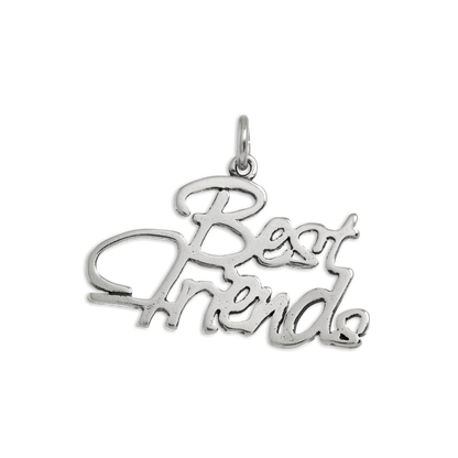 Sterling Silver Best Friends Charm
