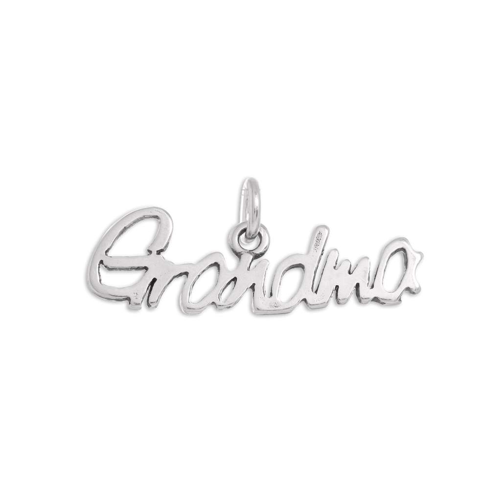 Sterling Silver Grandma Charm