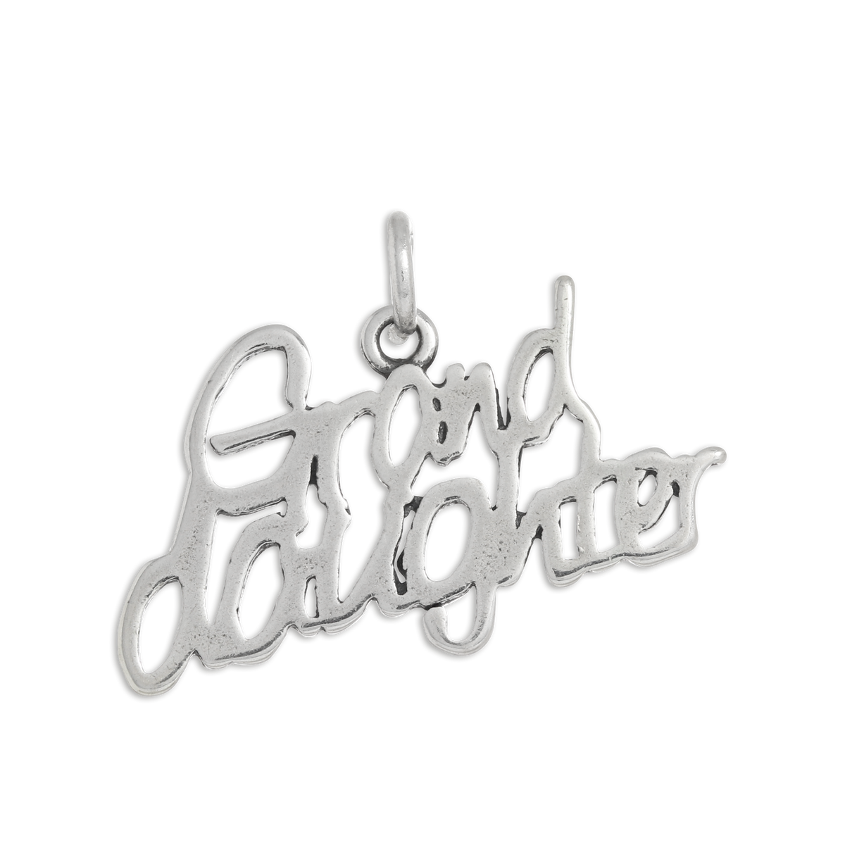 Sterling Silver Granddaughter Charm
