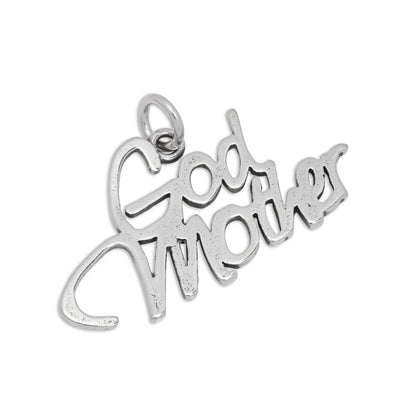 Sterling Silver Godmother Charm