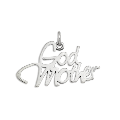 Sterling Silver Godmother Charm